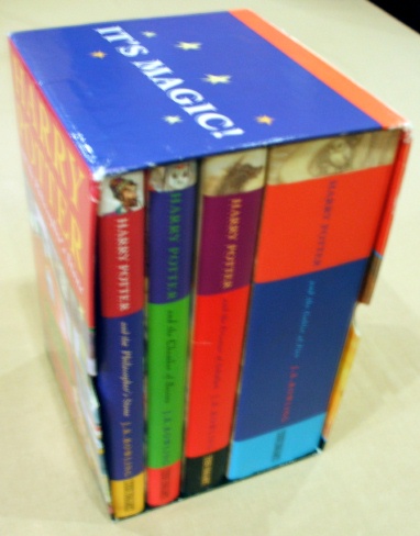 Harry Potter Four Book Box Set (Ted Smart) Early Editions